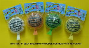 7501-4SK SELF-INFLATING WHOOPEE CUSHION WITH KEY CHAIN